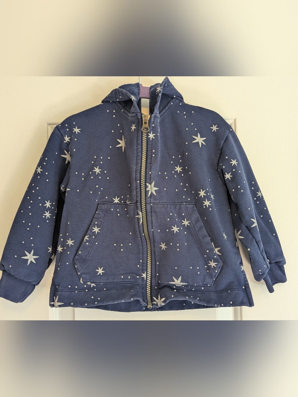 Hanna Andersson Stars Hoodie - 4t